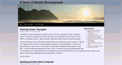 Desktop Screenshot of blog.iangclifton.com