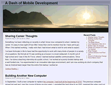Tablet Screenshot of blog.iangclifton.com